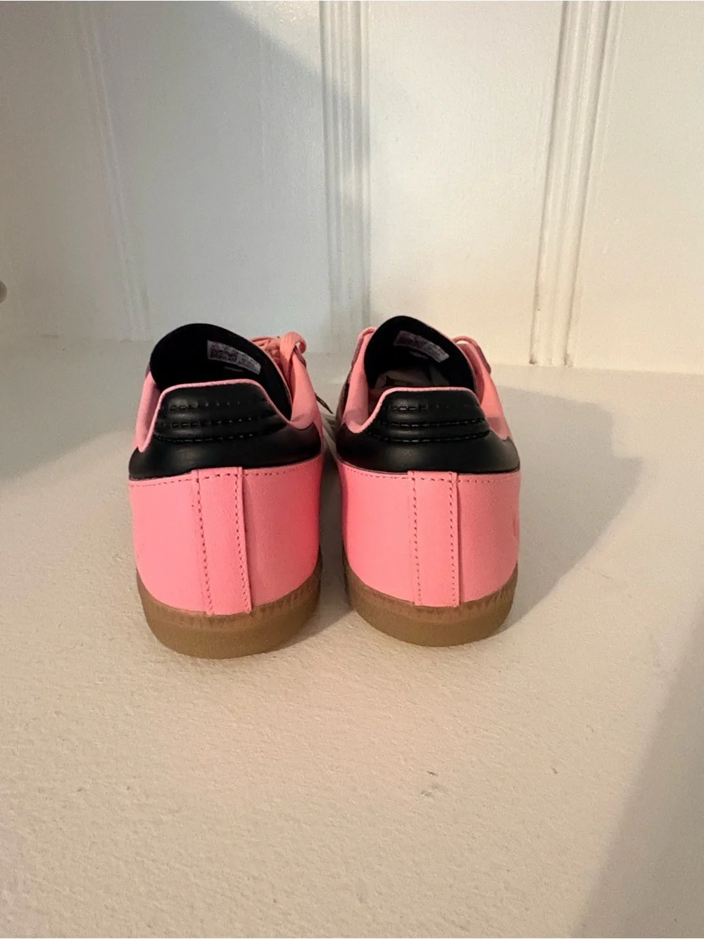 adidas Kids Pink and Black Sneakers